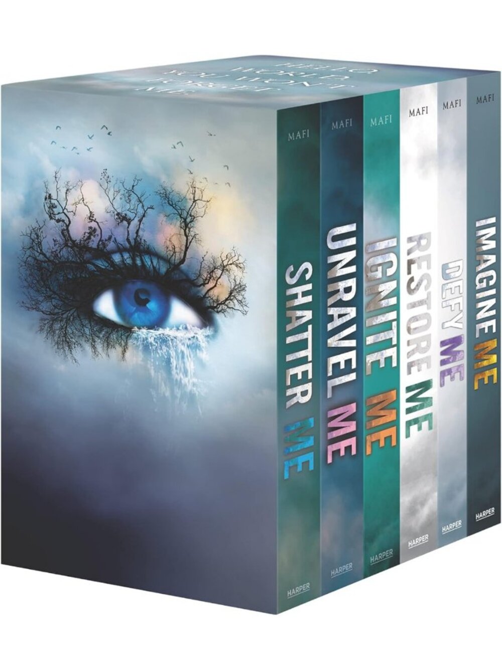 Shatter Me Series 6-Book Box Set - Dystopian Fiction, Young Adult Adventure